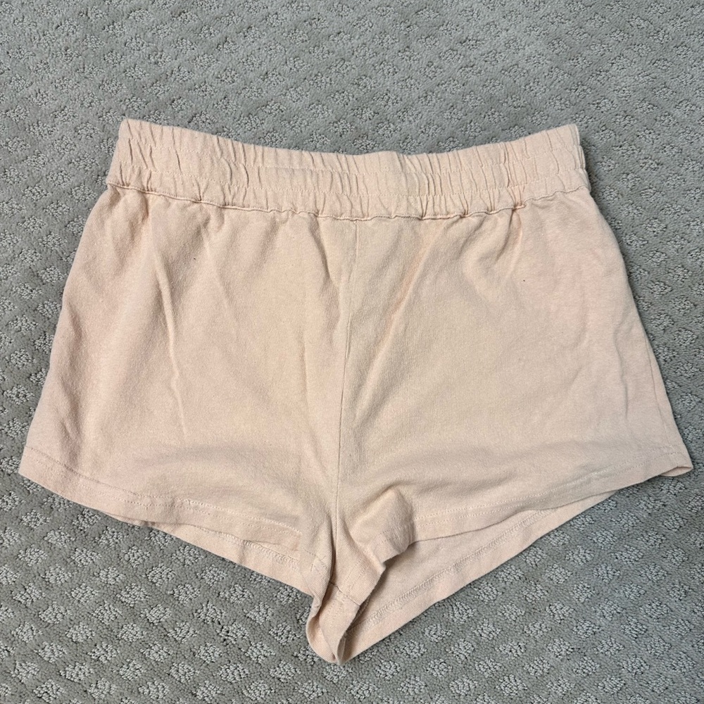 Sz M Free People Beach casual cotton shorts drawstring waist